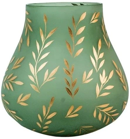 Crestview Collection Lila Gold/Light Green Large Vase 3 Crestview Collection Lila Gold/Light Green Large Vase