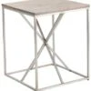 Crestview Collection Bengal Manor Asterisk Light Brown End Table With Silver Base 1 Crestview Collection Bengal Manor Asterisk Light Brown End Table With Silver Base -Crestview Shop 9da690a4 5537 406e 978e 1662a9d0b77b