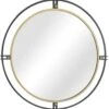 Crestview Collection Fallon Black/Gold Wall Mirror 2 Crestview Collection Fallon Black/Gold Wall Mirror -Crestview Shop 9e1315cf fb13 42ec a825 63a1450a10c3