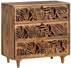Crestview Collection Montego Brown Drawer Chest