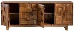 Crestview Collection Mondrian Brown Sideboard -Crestview Shop a0c3c100 0440 4582 8261 4e366b4ee22c