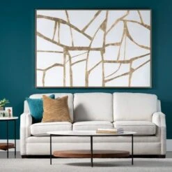 Crestview Collection Gold Lines Hand Finished Wall Art -Crestview Shop a1eaf988 9d6e 4b77 a261 92545c85ed5c