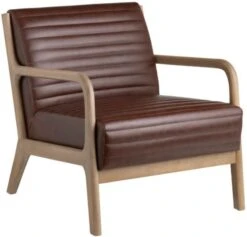 Crestview Collection Foster Brown Accent Chair