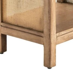 Crestview Collection Palos Park Black Side Table With Brown Base -Crestview Shop a3100203 1483 48e2 b441 b7c4a523e704