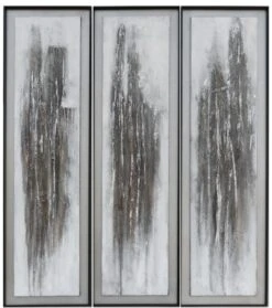 Crestview Collection Zones Grey Wall Décor