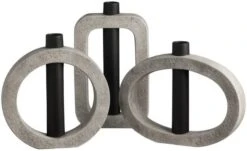 Crestview Collection Crosby Gray Oval Vase -Crestview Shop a5327047 c88b 463f 9a01 095f20e71f2b 1