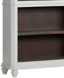 Crestview Collection Brown/White Open Bookcase -Crestview Shop a5c88134 4a06 4c83 be9a 4977ea26dbac