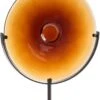 Crestview Collection Miramar Bronze Short Amber Blown Glass Disc With Stand -Crestview Shop a74ff4ae 9baa 4407 bca9 bdfecde0a448