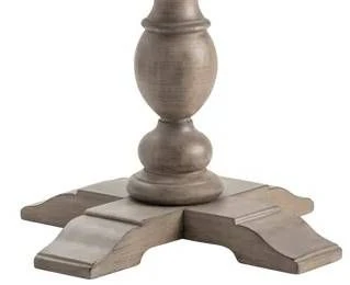 Crestview Collection Pembroke Plantation Gray Round Accent Table 4 Crestview Collection Pembroke Plantation Gray Round Accent Table - Image 2