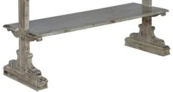 Crestview Collection Bengal Manor Aged Ash Mango Wood 5 Tier Open Bookshelf -Crestview Shop aa61a733 bc39 4214 ba44 0daa5369b28f