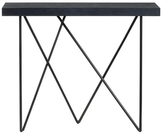 Crestview Collection Felix Black Console Table 4 Crestview Collection Felix Black Console Table - Image 2
