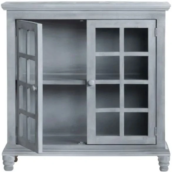 Crestview Collection Asher Gray Cabinet 5 Crestview Collection Asher Gray Cabinet - Image 3