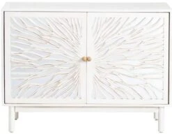 Crestview Collection Frost White Two-Door Cabinet -Crestview Shop b271bcd4 0e7a 4472 9ed9 d8e98f64609e