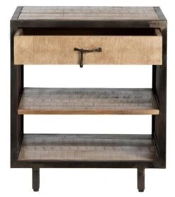 Crestview Collection Campbell Black/Brown End Table -Crestview Shop b329aa9f 928c 4f03 8417 98503d960c1c