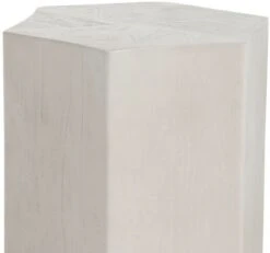 Crestview Collection Caspian White End Table -Crestview Shop b76f59d7 847b 4706 87dd f6af027165a0
