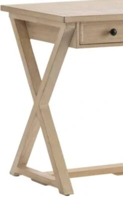 Crestview Collection Bengal Manor White Wash 3 Drawer Desk -Crestview Shop bd0b151f 6cce 48ac 9d71 96ca05c6ff42