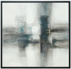 Crestview Collection Lux II Black/White Wall Art