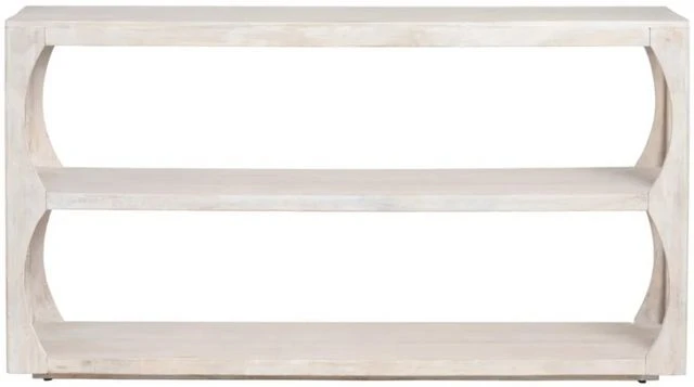 Crestview Collection Apollo White Console Table 4 Crestview Collection Apollo White Console Table - Image 2