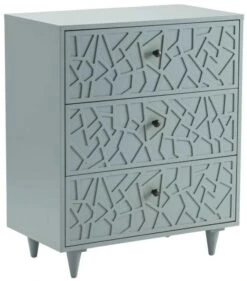 Crestview Collection Charlotte Aquamarine Chest