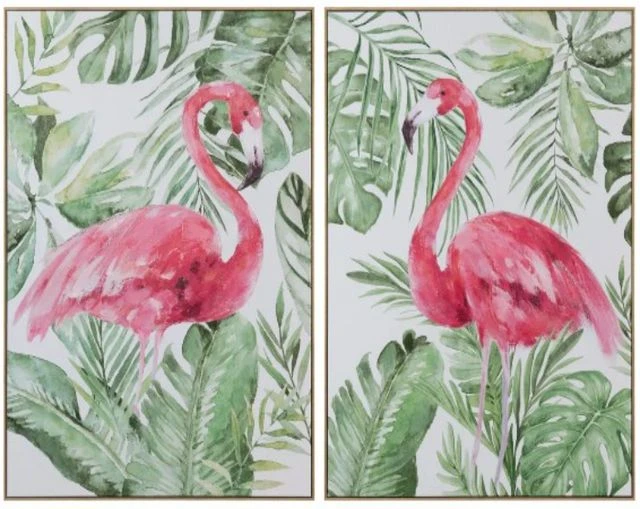 Crestview Collection Flocking Fun 2-Piece Wall Art Set 3 Crestview Collection Flocking Fun 2-Piece Wall Art Set