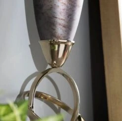 Crestview Collection Aubergine Silver Medium Sculptural Votive Holder -Crestview Shop c50eea9e 4370 4032 9efd f81179bedfc0