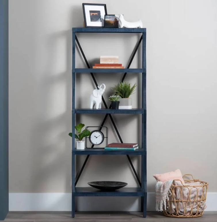 Crestview Collection Eastline Painted Etagere 7 Crestview Collection Eastline Painted Etagere - Image 5