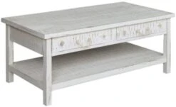 Crestview Collection Seaside White Coastal Cocktail Table -Crestview Shop c621ccf6 c748 49a6 97e5 9192e6d042a0