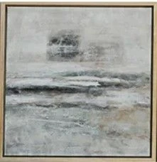 Crestview Collection Knox 3-Piece Black/Gray/White Wall Art Set 5 Crestview Collection Knox 3-Piece Black/Gray/White Wall Art Set - Image 3