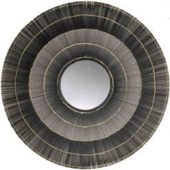 Crestview Collection Clark Gunmetal Wall Mirror