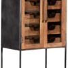 Crestview Collection Bengal Manor Tall Glass And Metal Wine Cabinet -Crestview Shop c7722cfd 22b8 49e3 94fd 45e690bef318