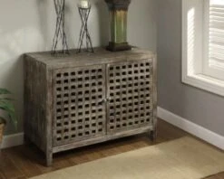 Crestview Collection Rustic Buffet Cabinet -Crestview Shop cccc4263 9fd7 4e15 aed2 1ca3021ec16d