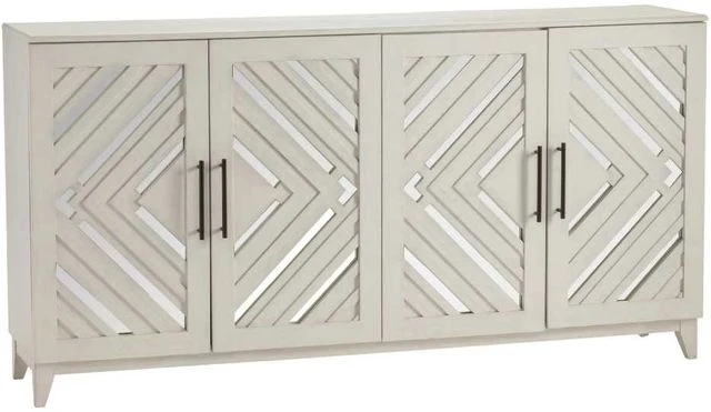 Crestview Collection Phoebe White Sideboard 3 Crestview Collection Phoebe White Sideboard