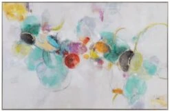 Crestview Collection Vibrant Rings Wall Art