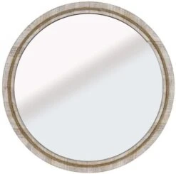 Crestview Collection Leo I Beige Mirror