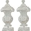 Crestview Collection Cassidy 2-Piece Gray Finials Set -Crestview Shop d39ee8a1 2d87 4cd7 8716 7505318eb8a0