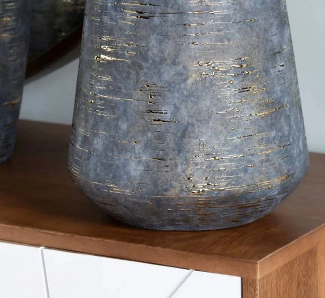 Crestview Collection Trinity Gray Large Vase 6 Crestview Collection Trinity Gray Large Vase - Image 4