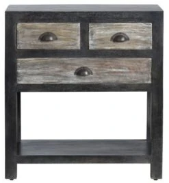 Crestview Collection Brookhaven Black End Table -Crestview Shop dac619d5 e4b0 4306 937e 79da81a2c7ca