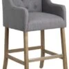 Crestview Collection Barrington Gray Counter Stool -Crestview Shop db456408 f7e7 416b ae7e daf28033aca2
