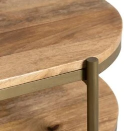 Crestview Collection Rockwell Stained End Table -Crestview Shop dd9d6f3b 8d83 4017 a28f f8f0a0d5f44a