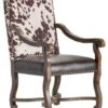 Crestview Collection Mesquite Ranch Leather And Faux Cowhide Armchair -Crestview Shop ddf7ae57 2130 42d1 976e d8749b55d8d4