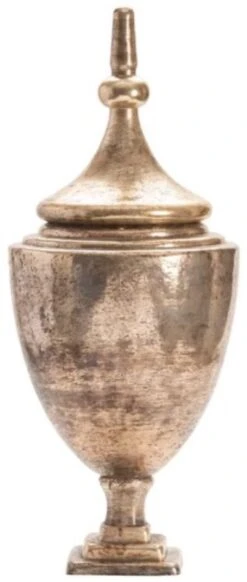 Crestview Collection Thoreau Gold Medium Lidded Jar