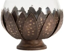 Crestview Collection Oasis Bronze Small Hurricane Candleholder -Crestview Shop e1eb71ce 9f73 4989 9f58 a5ba0503457d