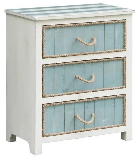 Crestview Collection South Shore Blueish Grey And White Accent Chest 3 Crestview Collection South Shore Blueish Grey And White Accent Chest