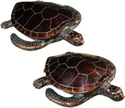 Crestview Collection Sheldon 2-Piece Bronze Statue Set