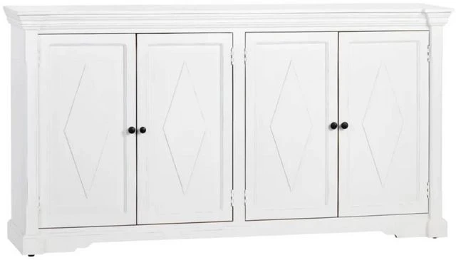 Crestview Collection Diamond Painted Sideboard 3 Crestview Collection Diamond Painted Sideboard