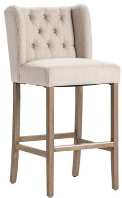 Crestview Collection Stanton Brown/Light Gray Bar Stool