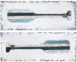 Crestview Collection Paddles Up 2-Piece Wall Art