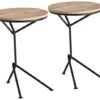 Crestview Collection Hartford 2-Piece Brown Accent End Table Set -Crestview Shop e9c2bf5f b1ee 4d74 88ed 86af163edcfb
