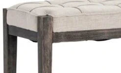 Crestview Collection Dixon Light Gray Bench -Crestview Shop eb4f0185 ab31 4d5b 8c72 71cbcf10bb07