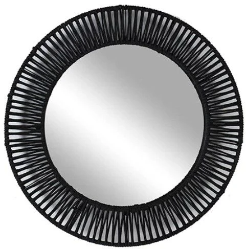 Crestview Collection Onyx Black Wall Mirror 3 Crestview Collection Onyx Black Wall Mirror